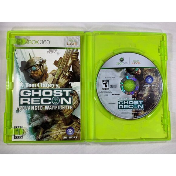 Tom Clancy's Ghost Recon: Warfighter 2006 Xbox 360 Complete with Manual Tested - Picture 2 of 6